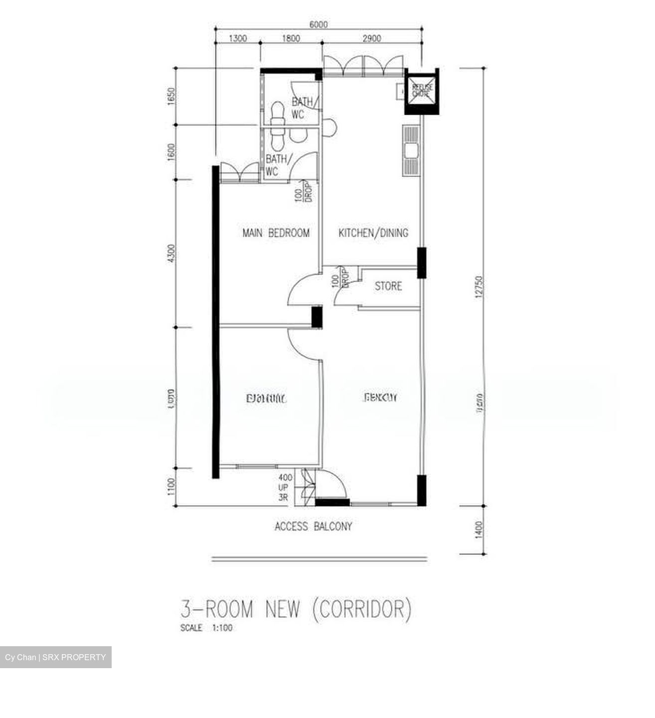 Blk 208 Yishun Palm Spring (Yishun), HDB 3 Rooms #569126451